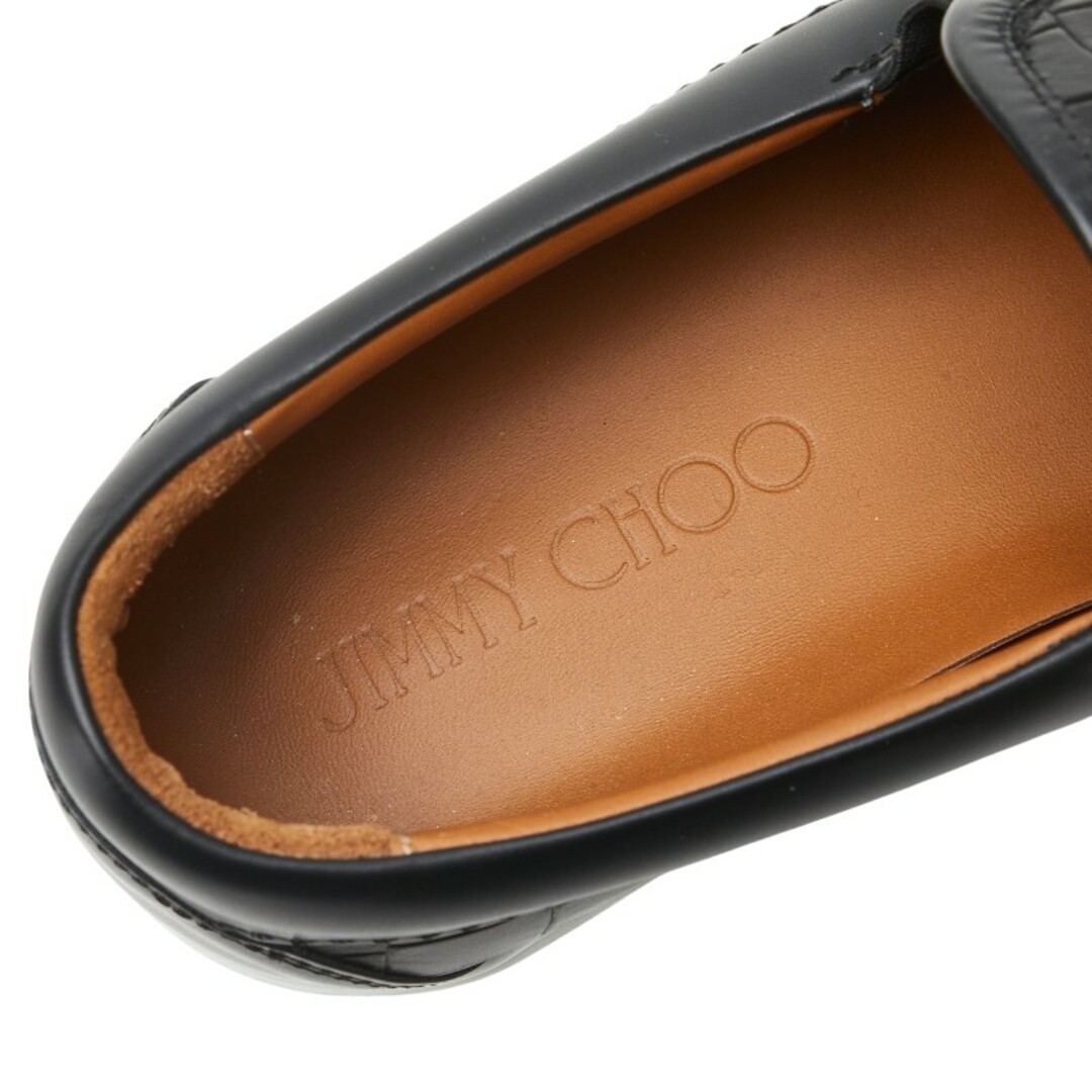 JIMMY CHOO - ジミーチュウ クロコ型押し スリッポン スニーカー JIMMY CHOO - ジミーチュウ クロコ型押し スリッポン スニーカー