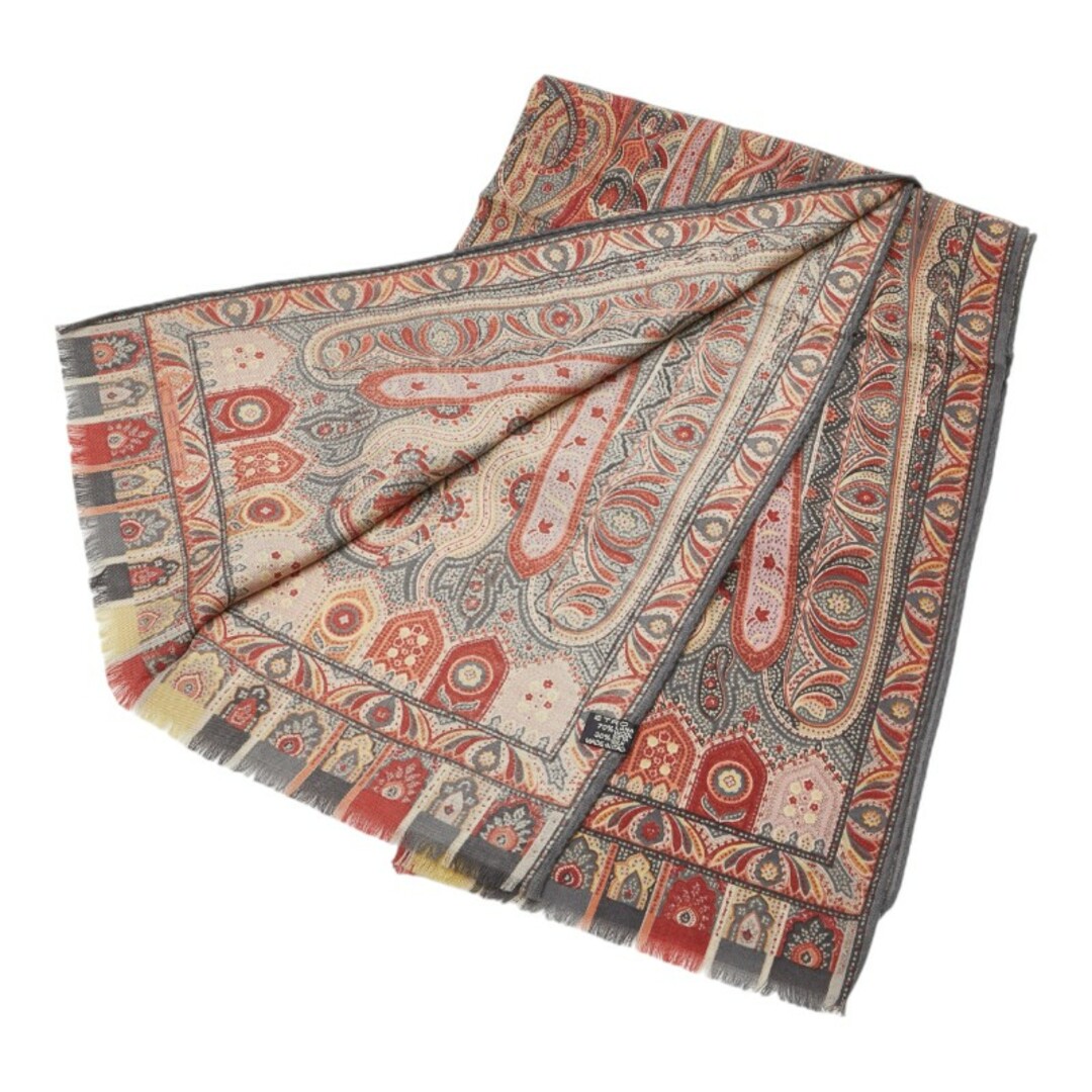 ETRO - 美品 エトロ 総柄 マフラー ストール ショール ウール ETRO - 美品 エトロ 総柄 マフラー ストール ショール ウール