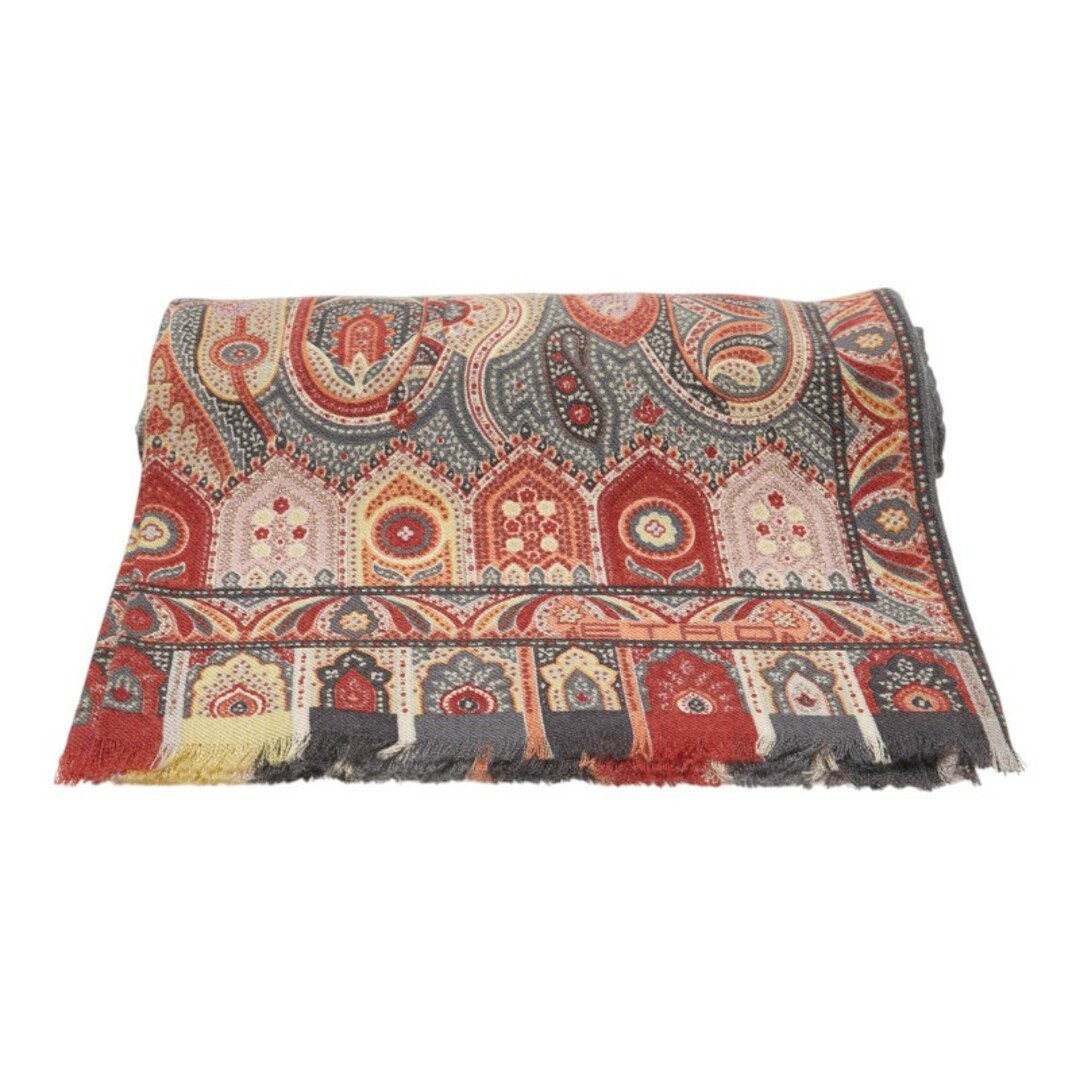 ETRO - 美品 エトロ 総柄 マフラー ストール ショール ウール ETRO - 美品 エトロ 総柄 マフラー ストール ショール ウール
