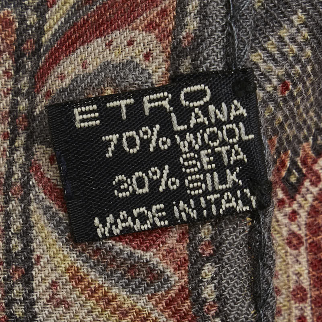 ETRO - 美品 エトロ 総柄 マフラー ストール ショール ウール ETRO - 美品 エトロ 総柄 マフラー ストール ショール ウール