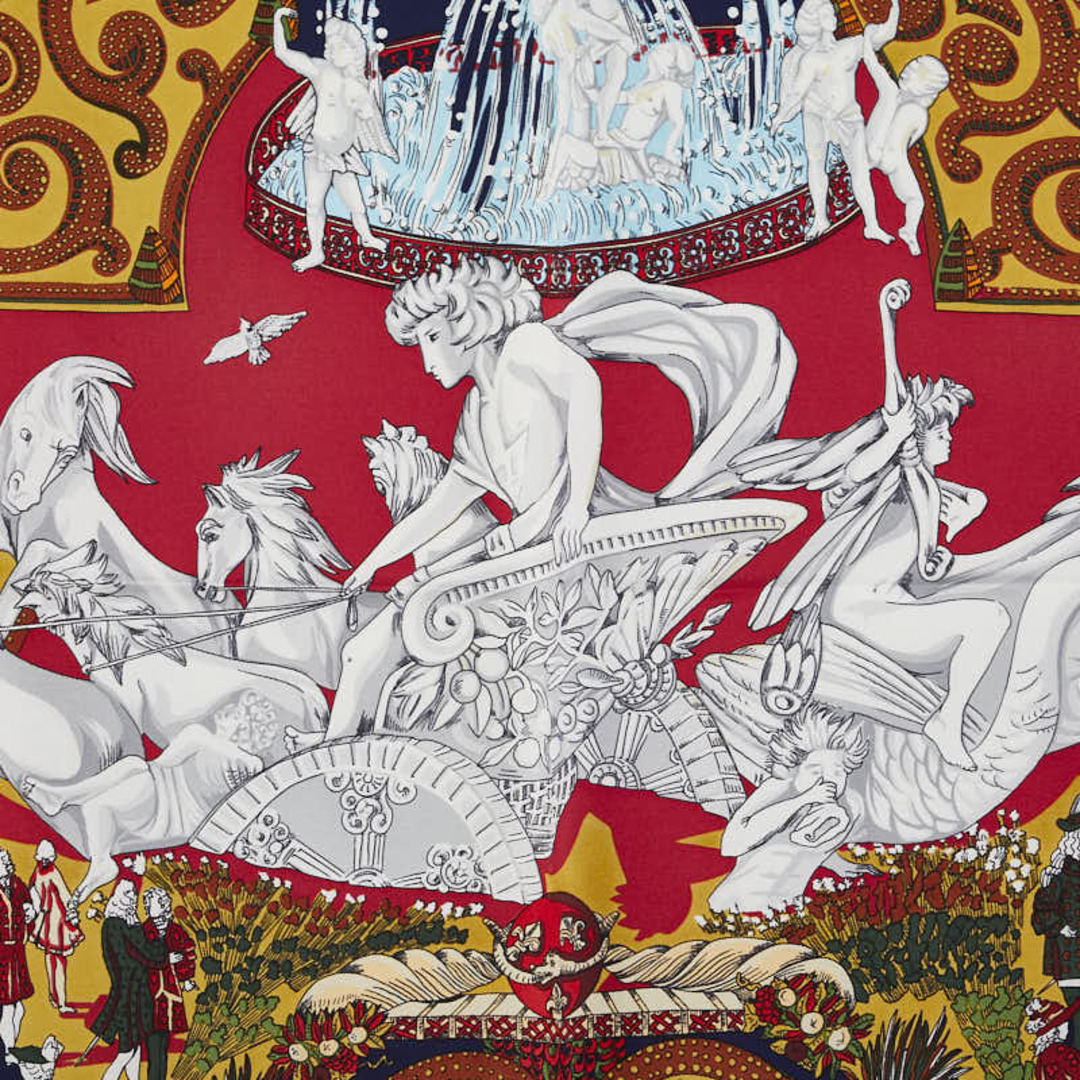 HERMES - エルメス カレ90 LE PARADIS DU ROY 王の楽園 スカーフ HERMES - エルメス カレ90 LE PARADIS DU ROY 王の楽園 スカーフ