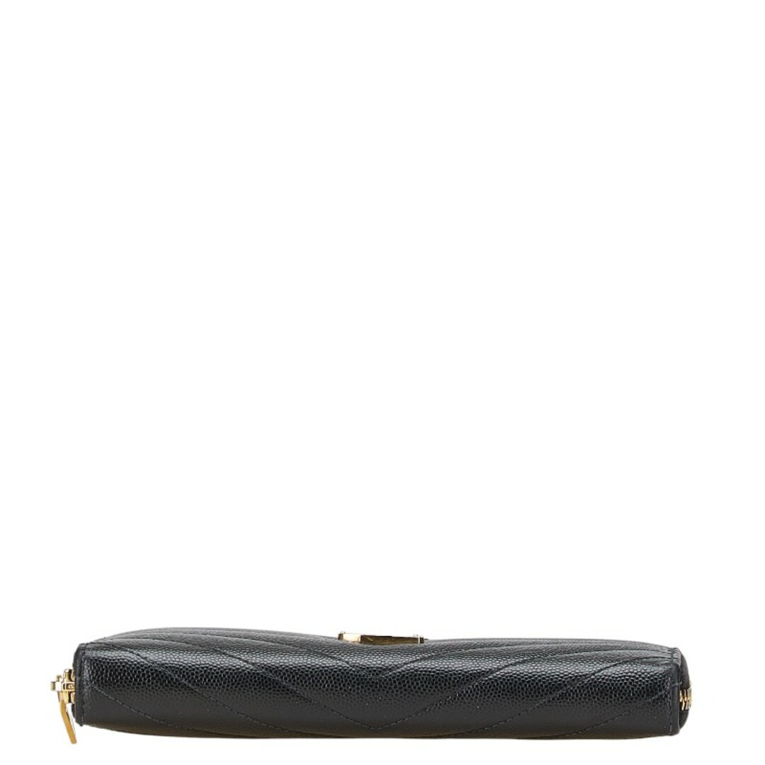 SAINT LAURENT - サンローラン YSLロゴ ラウンドファスナー 長 SAINT LAURENT - サンローラン YSLロゴ ラウンドファスナー 長