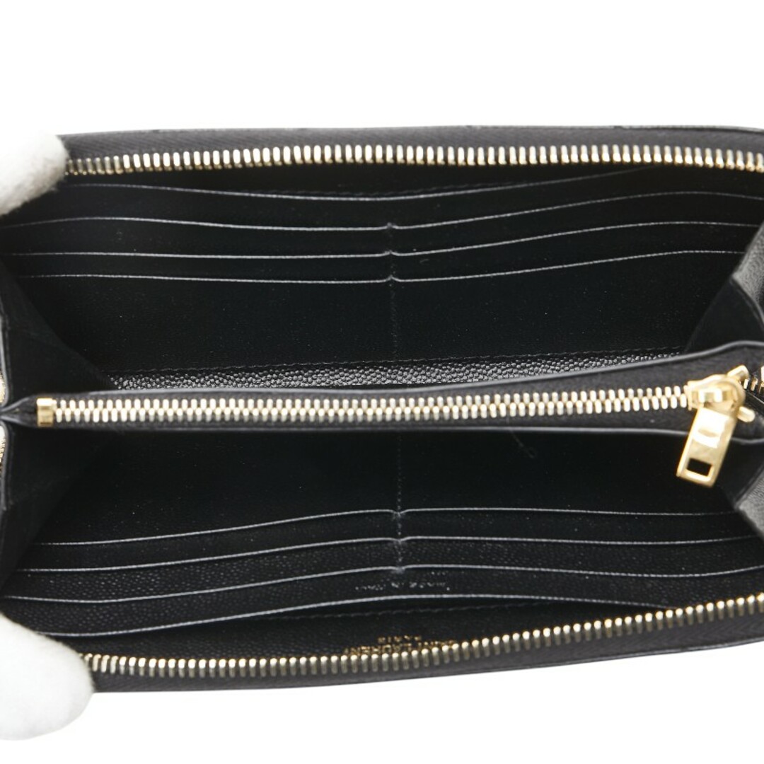 SAINT LAURENT - サンローラン YSLロゴ ラウンドファスナー 長 SAINT LAURENT - サンローラン YSLロゴ ラウンドファスナー 長