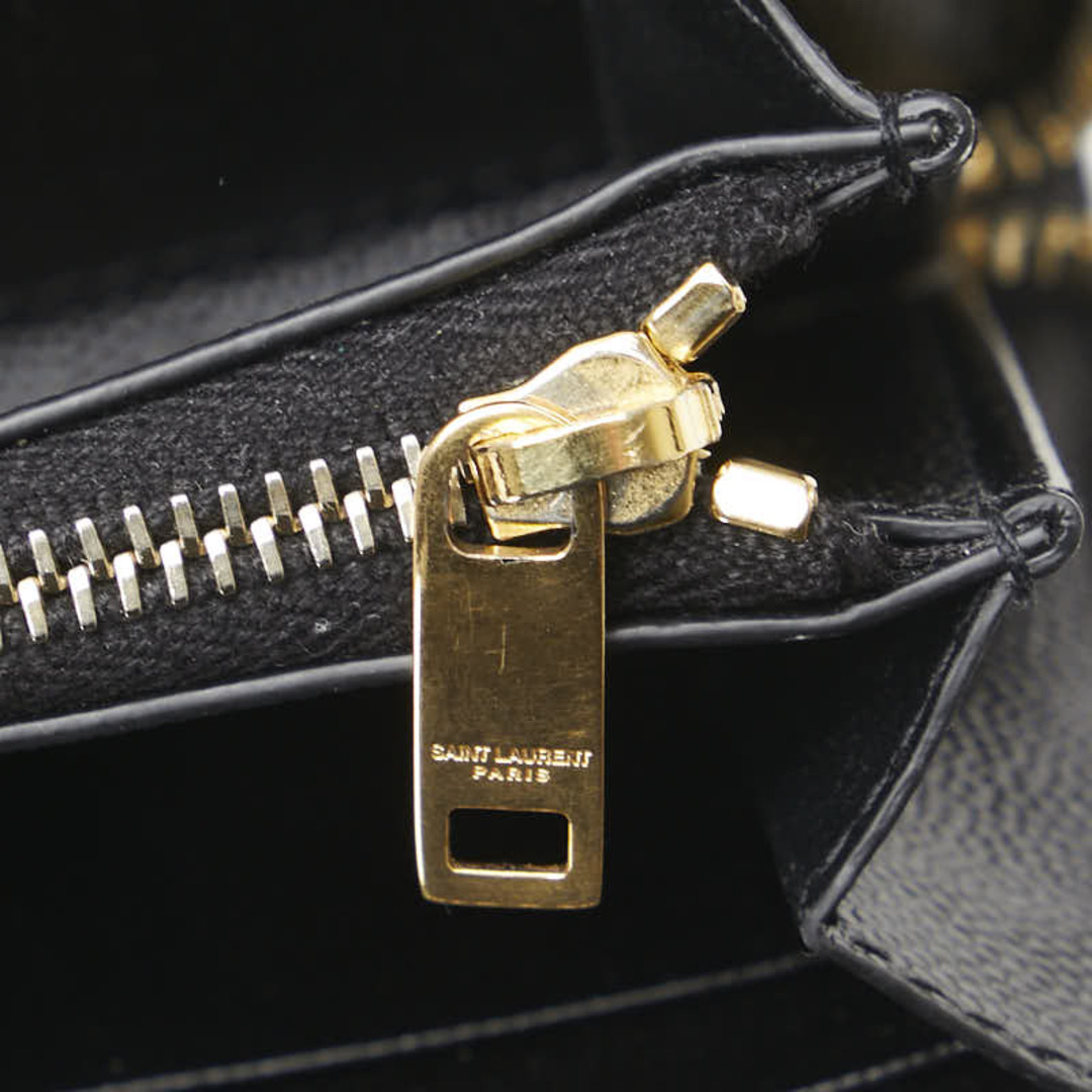 SAINT LAURENT - サンローラン YSLロゴ ラウンドファスナー 長 SAINT LAURENT - サンローラン YSLロゴ ラウンドファスナー 長