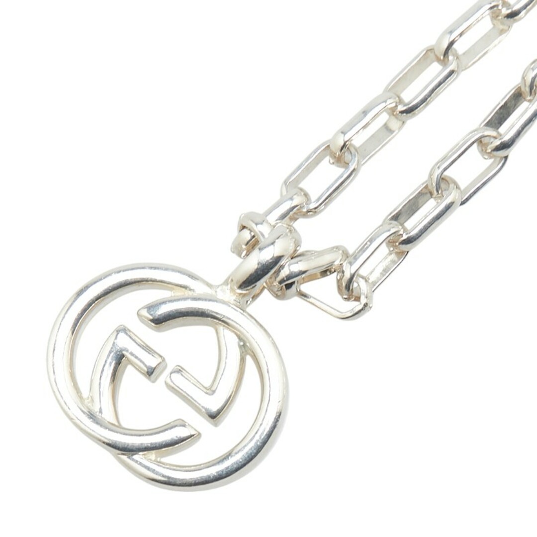 GUCCI - 美品 グッチ インターロッキングG ネックレス SV925 GUCCI - 美品 グッチ インターロッキングG ネックレス SV925