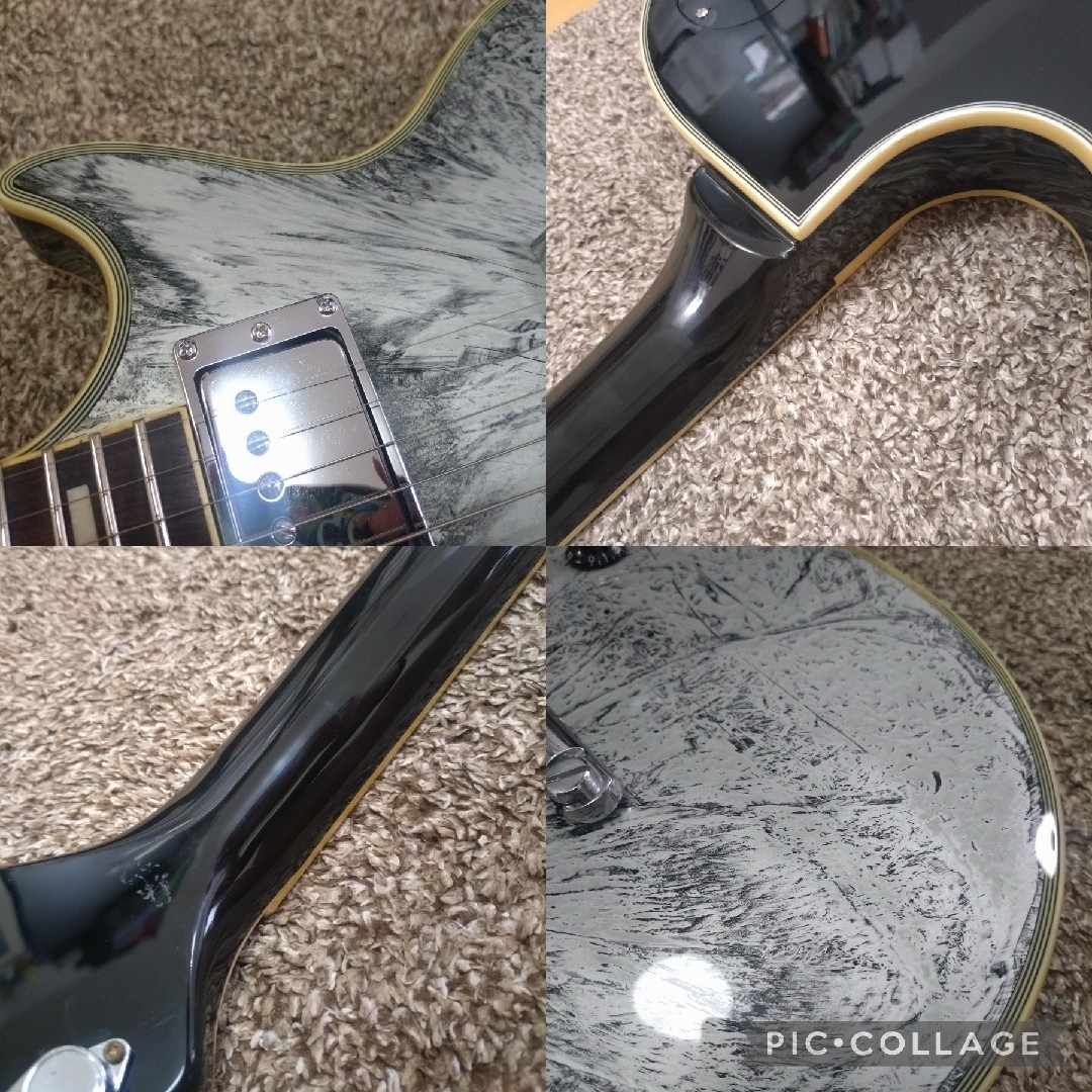 Burny - burny RLC-55PLB レスポールカスタムタイプ エレキ Burny - burny RLC-55PLB レスポールカスタムタイプ エレキ