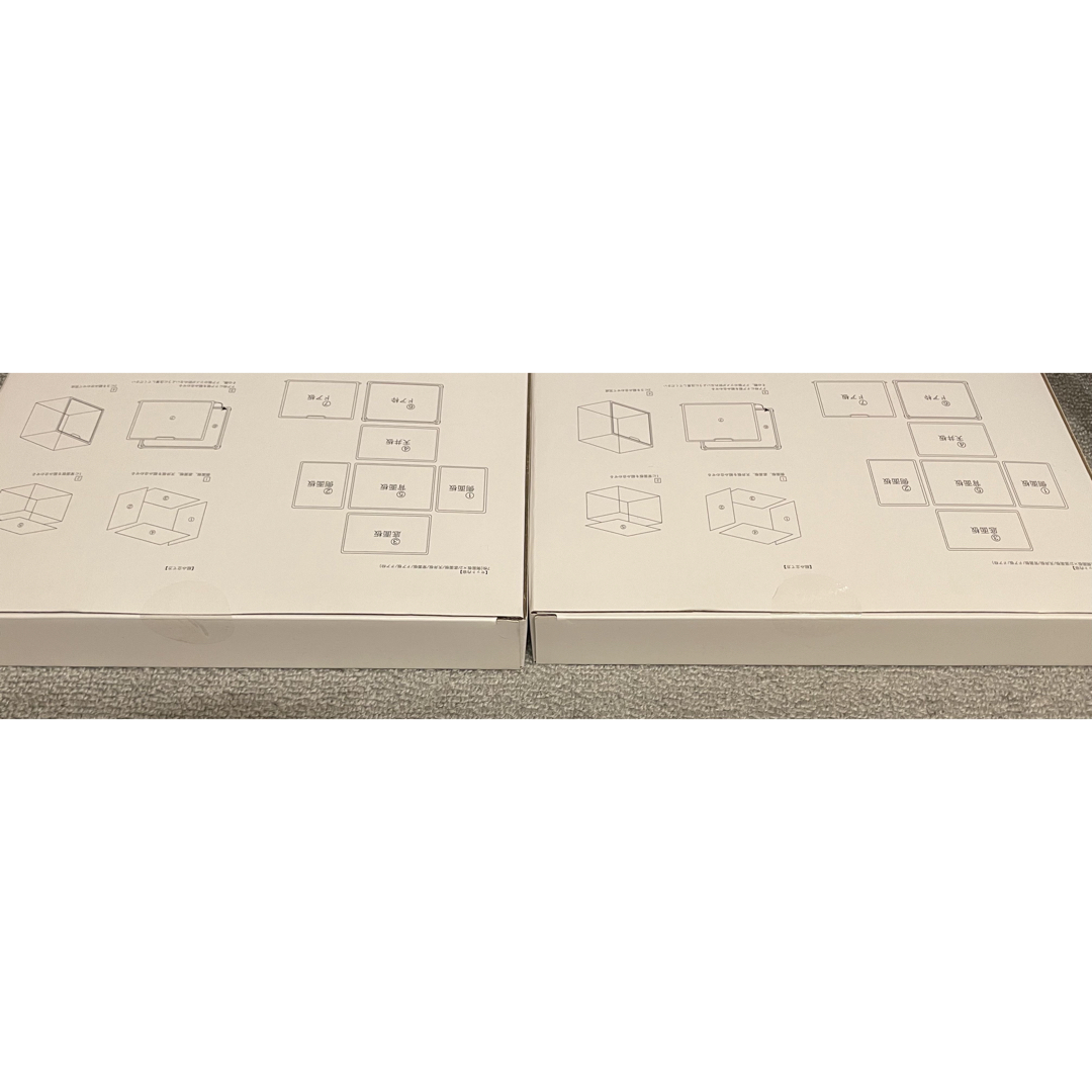 3COINS - 【新品】3coins マルチクリアボックスワイド2個セット 3COINS - 【新品】3coins マルチクリアボックスワイド2個セット