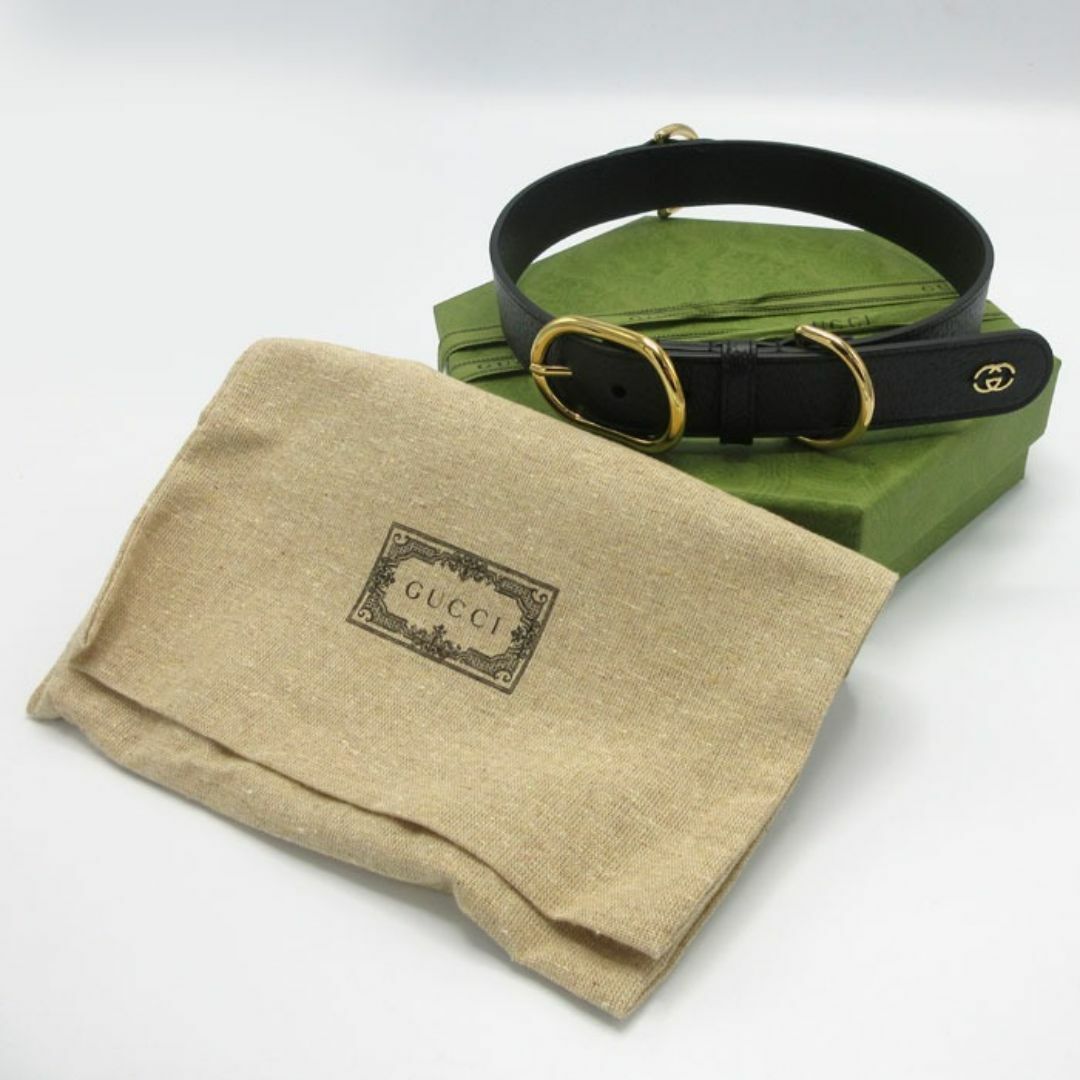 GUCCI - 【新品】グッチ 695256 (ブラック) ペット用 首輪 GUCCI GUCCI - 【新品】グッチ 695256 (ブラック) ペット用 首輪 GUCCI