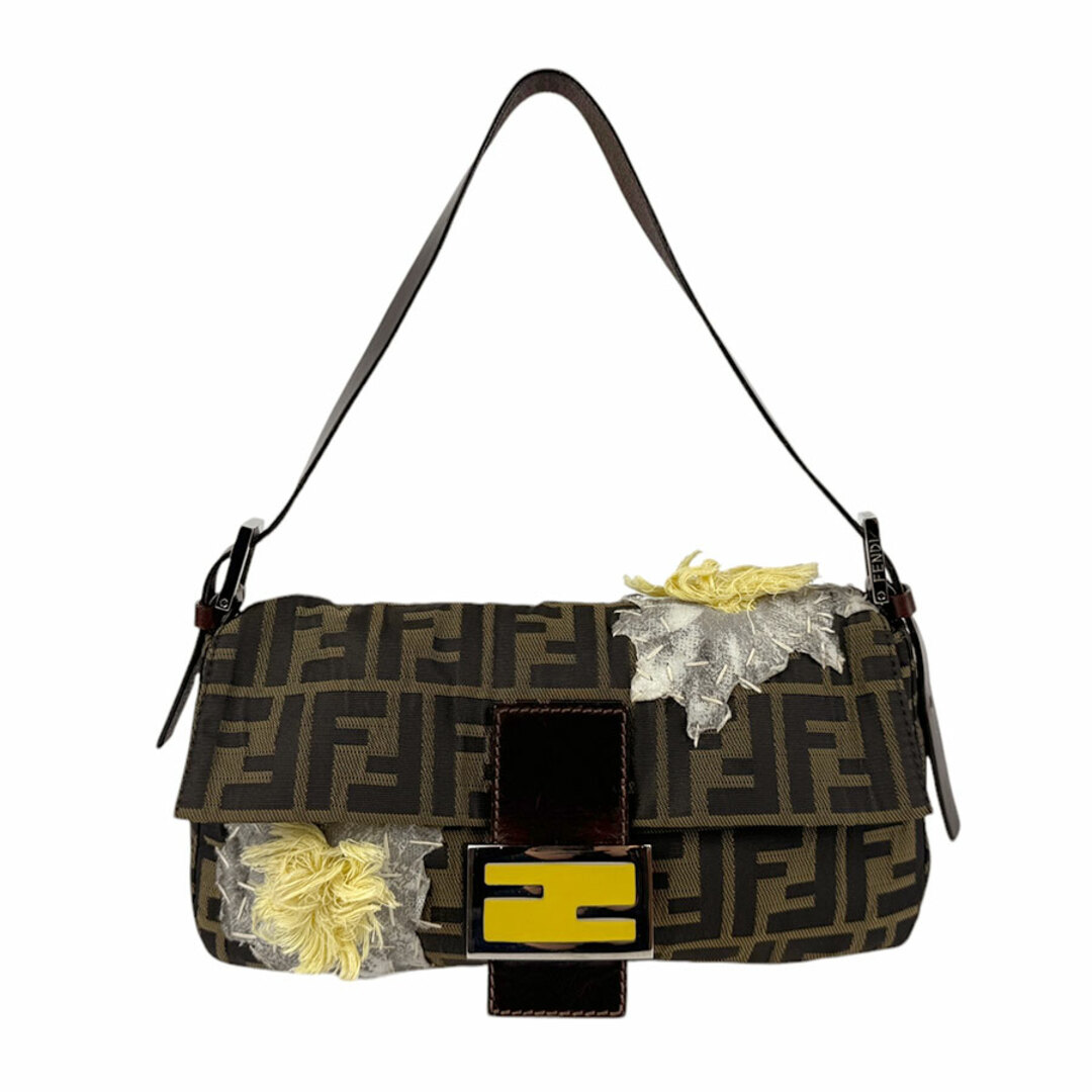 FENDI - フェンディ FENDI ショルダーバッグ ズッカ バゲット FENDI - フェンディ FENDI ショルダーバッグ ズッカ バゲット
