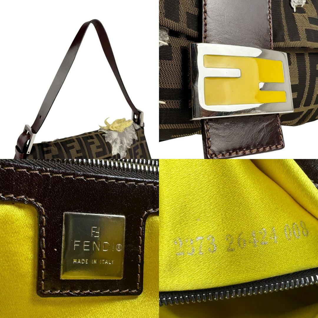 FENDI - フェンディ FENDI ショルダーバッグ ズッカ バゲット FENDI - フェンディ FENDI ショルダーバッグ ズッカ バゲット