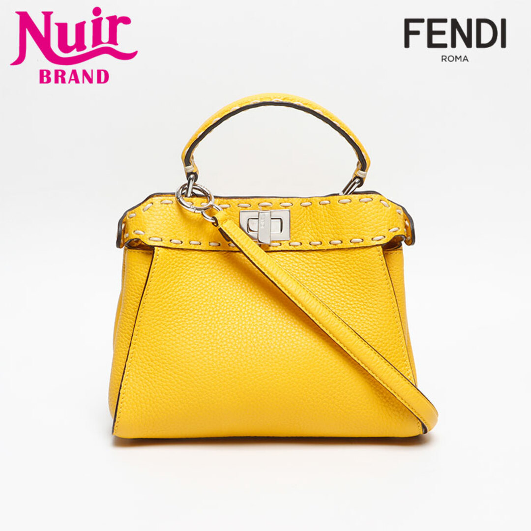 FENDI - フェンディ FENDI ピーカブー ミニ 2way レザー FENDI - フェンディ FENDI ピーカブー ミニ 2way レザー