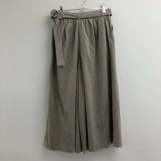 コムサイズム(COMME CA ISM)の【COMME CA ISM】コムサイズム　新品タグつき　パンツ　ボトムス　ワイド　ベージュ系　サイズ11号　レディース(その他)