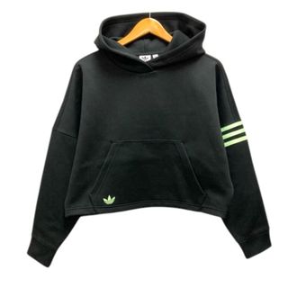 adidas - アディダス パーカー フーディー ライン ロゴ刺繍 adidas - アディダス パーカー フーディー ライン ロゴ刺繍