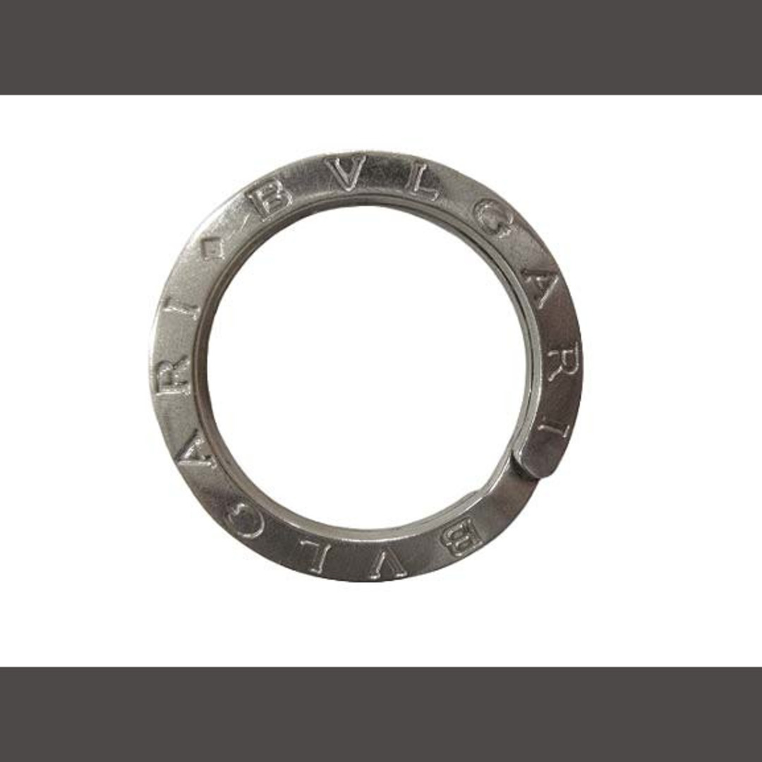 BVLGARI - ブルガリ BVLGARI ロゴ刻印 キーリング SILVER 925 BVLGARI - ブルガリ BVLGARI ロゴ刻印 キーリング SILVER 925