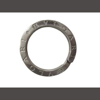 BVLGARI - ブルガリ BVLGARI ロゴ刻印 キーリング SILVER 925 BVLGARI - ブルガリ BVLGARI ロゴ刻印 キーリング SILVER 925
