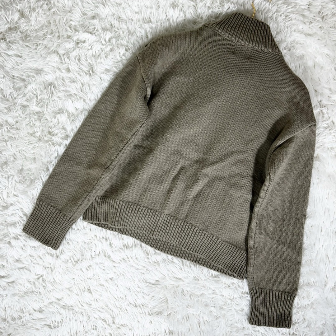 Ameri VINTAGE - 美品✨ AMERI FUR BRAID CABLE KNIT ファー Ameri VINTAGE - 美品✨ AMERI FUR BRAID CABLE KNIT ファー