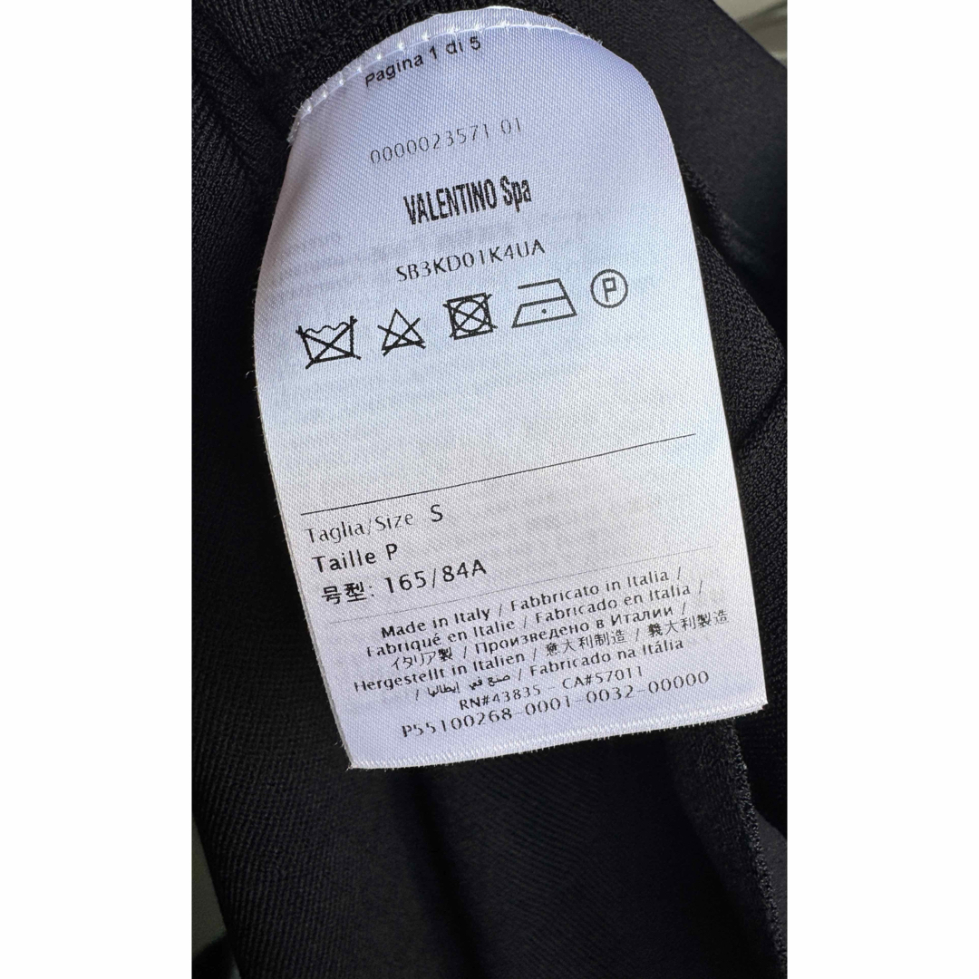 VALENTINO - VALENTINO フリルケープデザイン半袖ニット VALENTINO - VALENTINO フリルケープデザイン半袖ニット