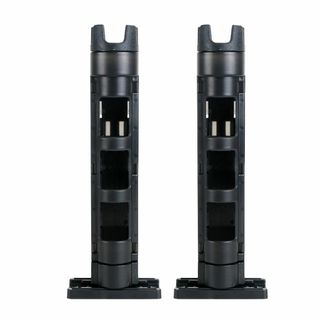 【特価商品】RYASHOP ロッドスタンド 2個セット ブラック スタンド長さ (その他)
