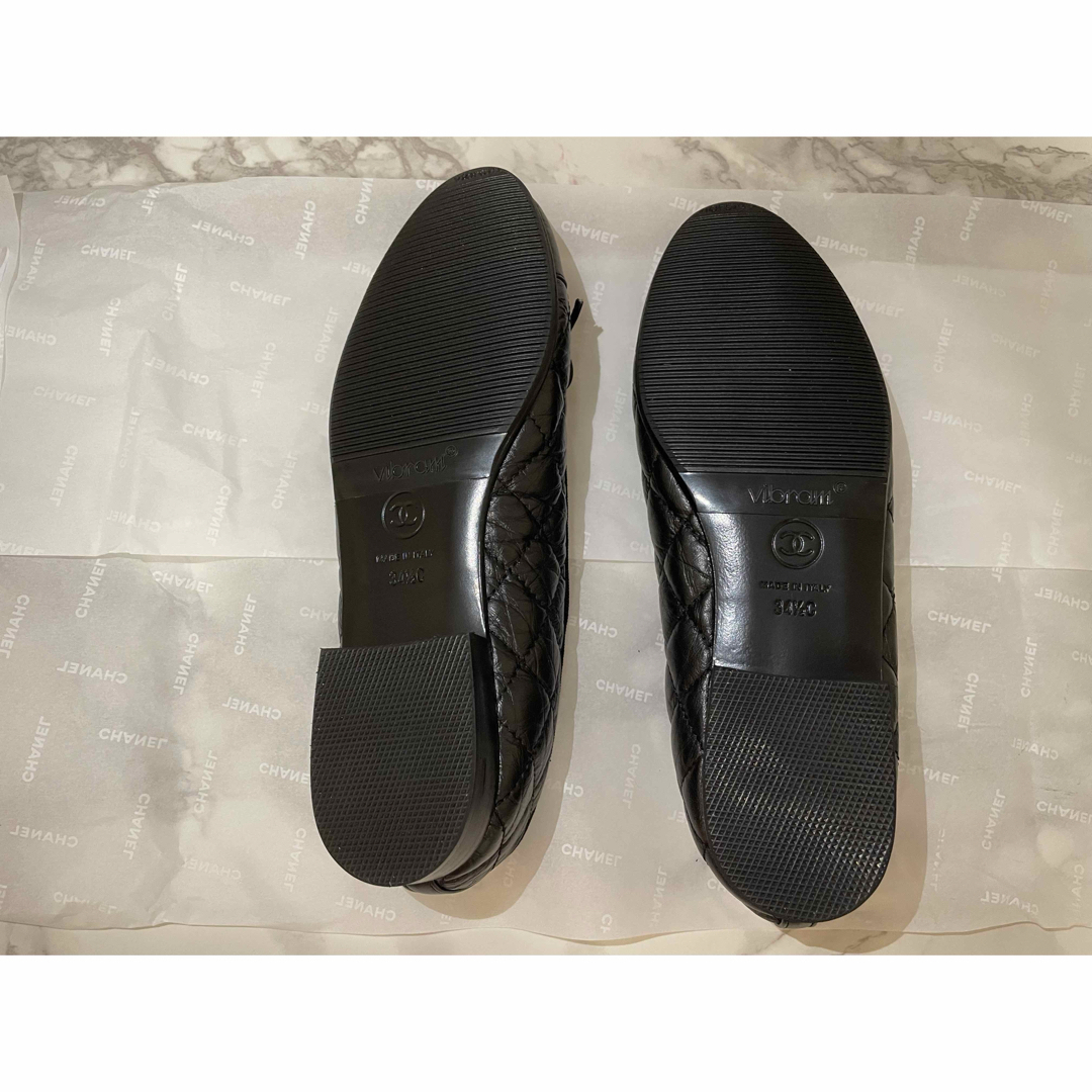 CHANEL - 【新品】CHANEL バレリーナ 34.5 ブラックの通販 by 白 CHANEL - 【新品】CHANEL バレリーナ 34.5 ブラックの通販 by 白