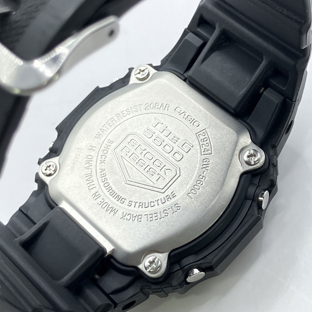 G-SHOCK - 極美品 G-SHOCK GW-5600J-1JF 電波ソーラー ブラック G-SHOCK - 極美品 G-SHOCK GW-5600J-1JF 電波ソーラー ブラック