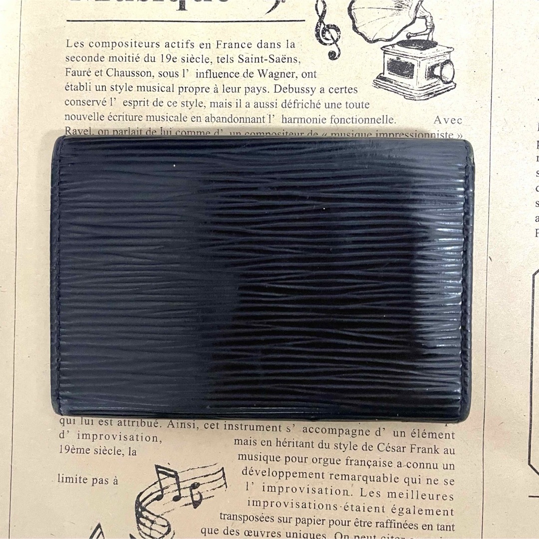 LOUIS VUITTON - ルイヴィトン エピ キーケース 6連 ブラック LOUIS VUITTON - ルイヴィトン エピ キーケース 6連 ブラック