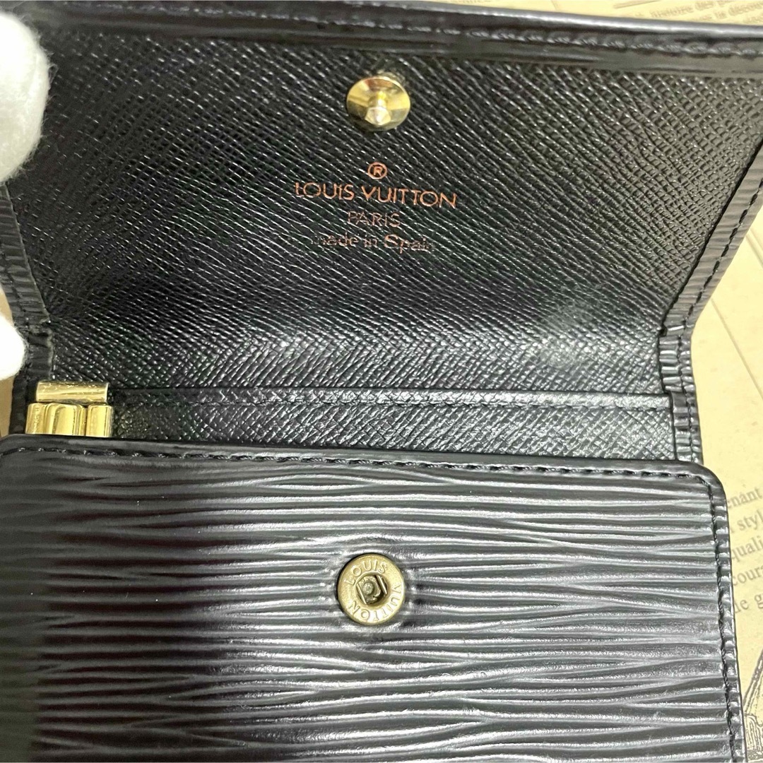 LOUIS VUITTON - ルイヴィトン エピ キーケース 6連 ブラック LOUIS VUITTON - ルイヴィトン エピ キーケース 6連 ブラック