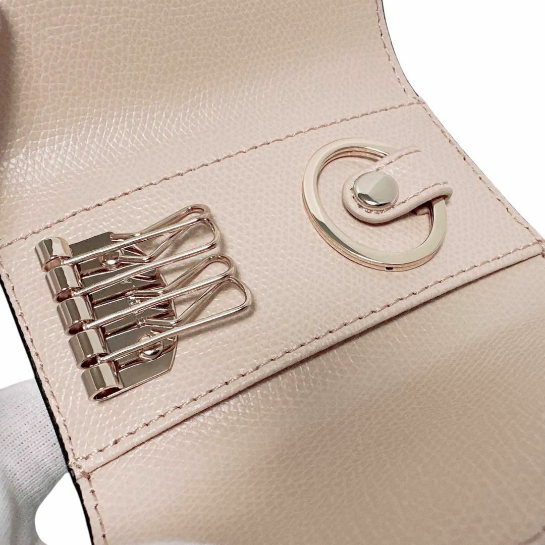 FURLA - 新品✨フルラ 4連 キーケース リング付 レザー ゴールド FURLA - 新品✨フルラ 4連 キーケース リング付 レザー ゴールド