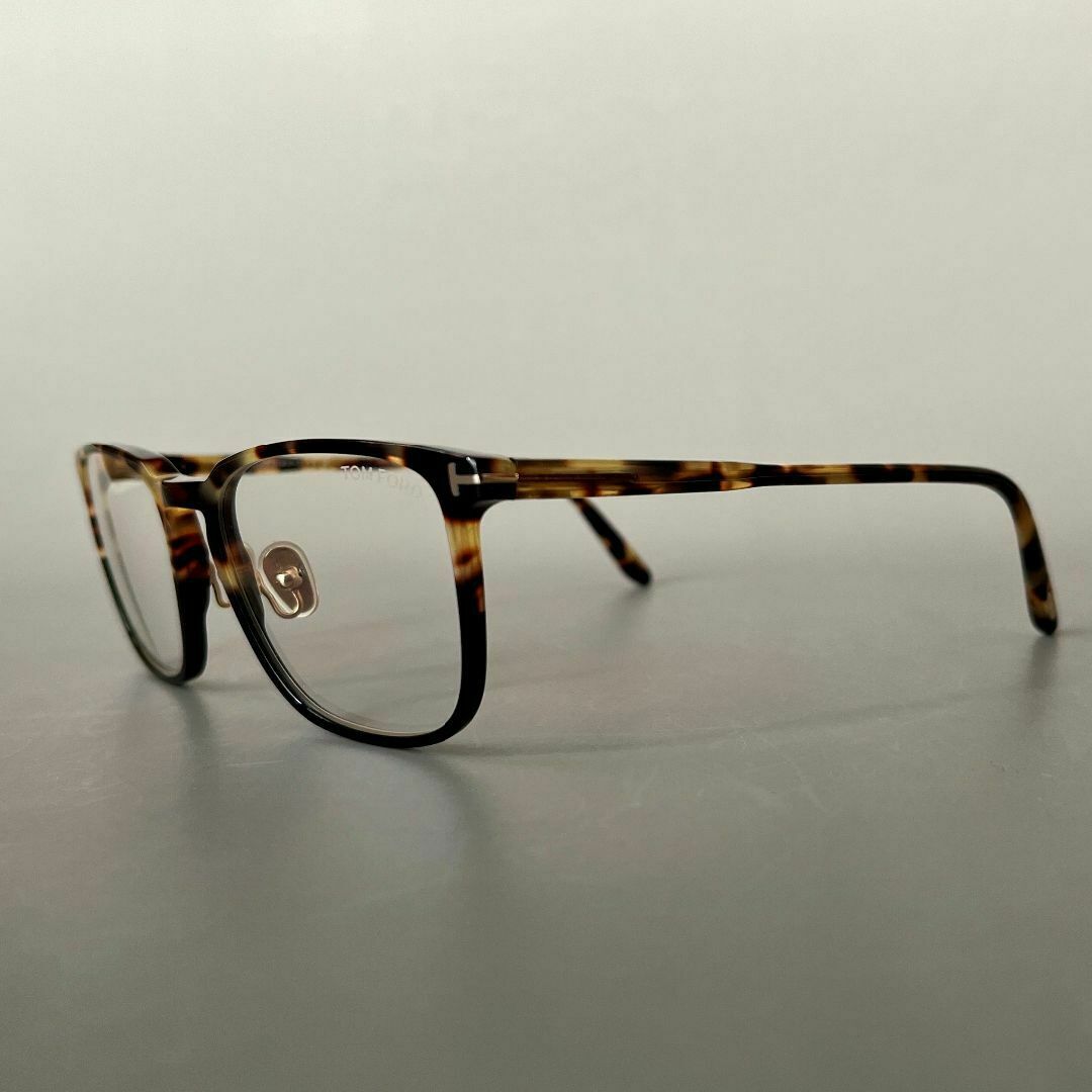 TOM FORD EYEWEAR - トムフォード メガネ ウェリントン ブラウン TOM FORD EYEWEAR - トムフォード メガネ ウェリントン ブラウン