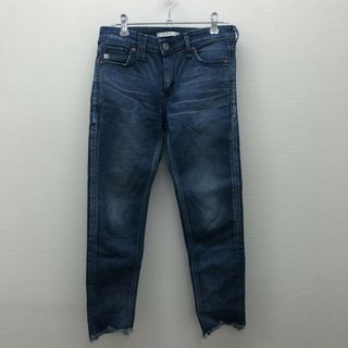 【SOMETHING】サムシング　青系　S　デニムパンツ　ボトムス　カジュアル　スキニー(デニム/ジーンズ)