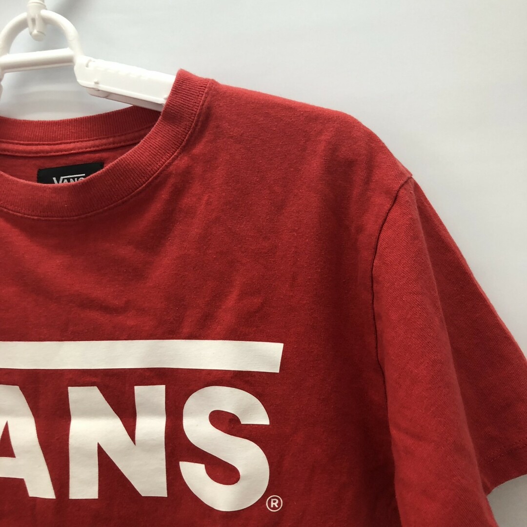 VANS】ヴァンズ 赤 レッド S 半袖シャツ シャツ ロゴ入り 綿100 VANS】ヴァンズ 赤 レッド S 半袖シャツ シャツ ロゴ入り 綿100