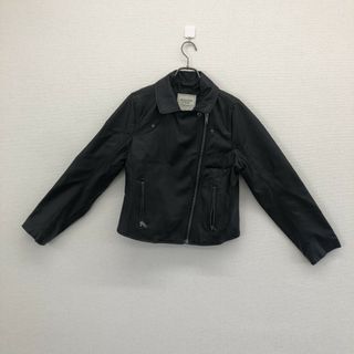 【Abercrombie & Fitch】アバクロンビーアンドフィッチ　黒系　L　ライダースジャケット　アウター(その他)