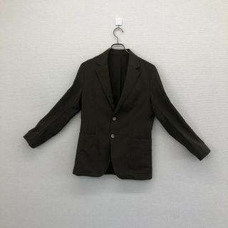 【nano universe】ナノユニバース　緑系　S　テーラードジャケット　アウター　無地　シンプル(その他)