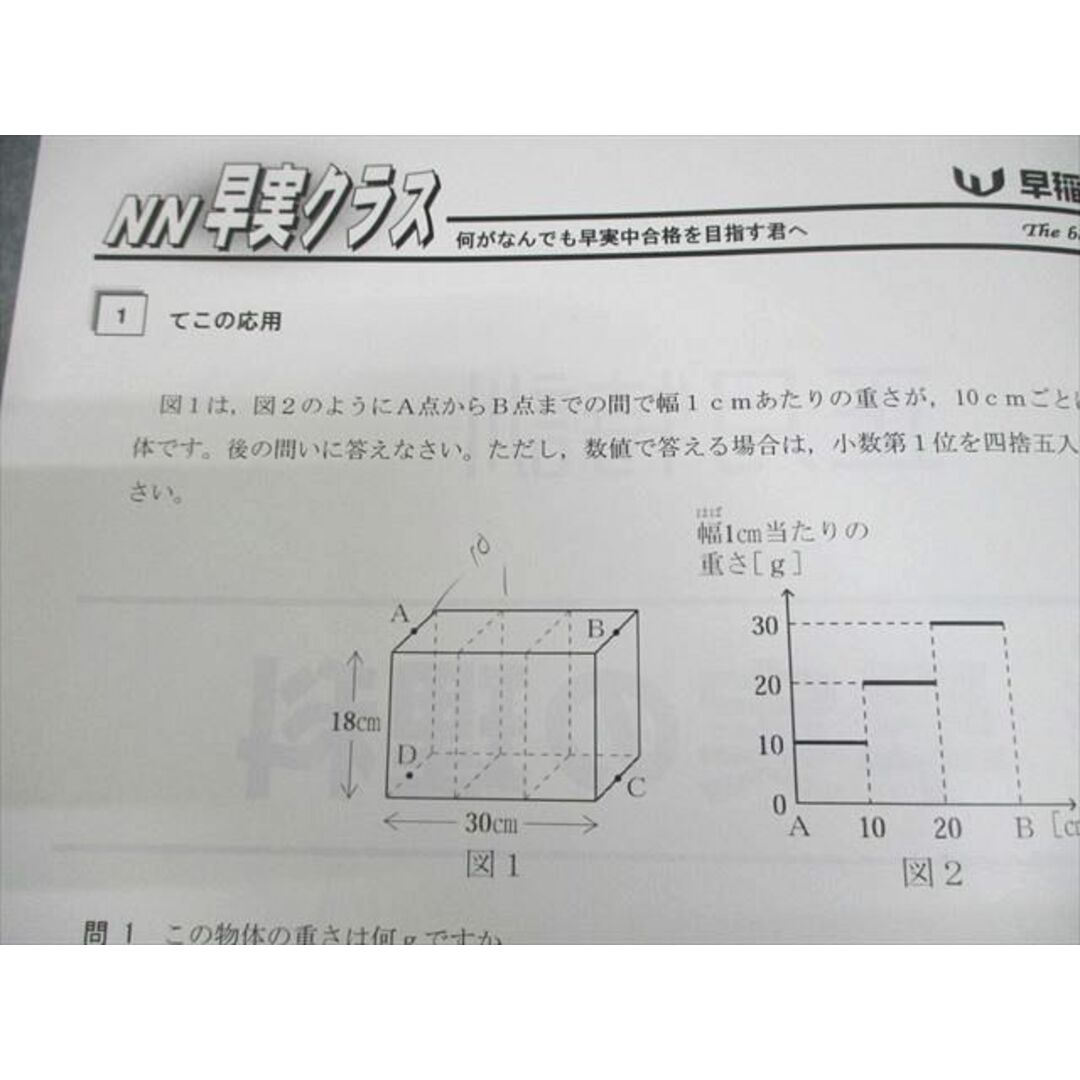 早稲田アカデミー 小6 理科 早実クラス 40時間集中特訓 NN志望校 早稲田アカデミー 小6 理科 早実クラス 40時間集中特訓 NN志望校