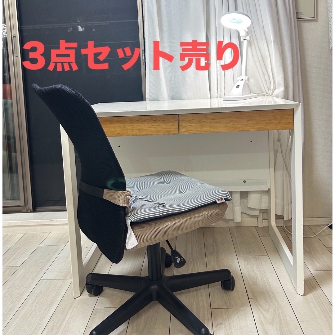 ニトリ - 【現地引取のみ】学習机と椅子とLEDデスクランプの3点 ニトリ - 【現地引取のみ】学習机と椅子とLEDデスクランプの3点