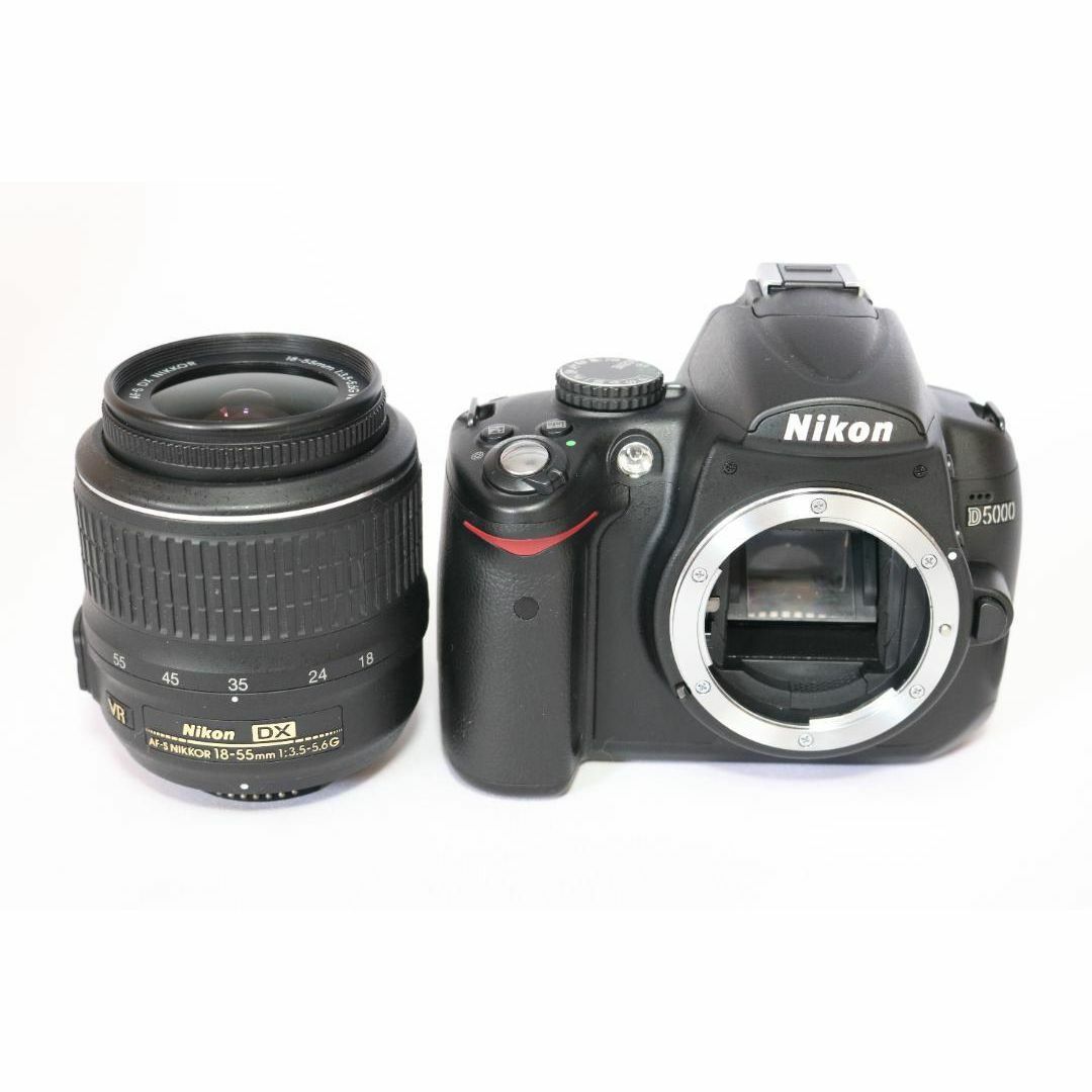 スマホ転送OK⭐Nikon D5000☆液晶画面が動く入門用一眼レフ