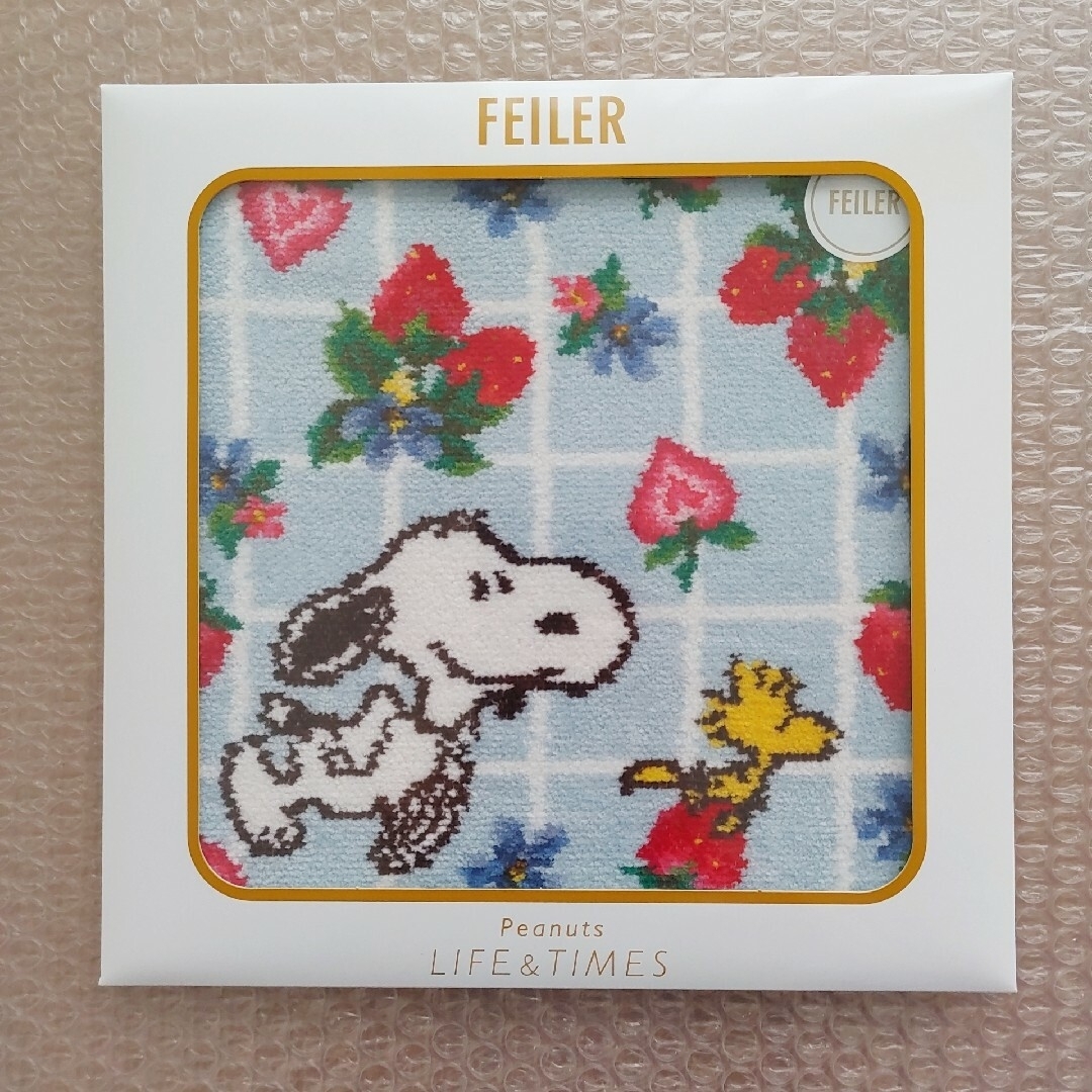 FEILER - ピンク 限定品 FEILER スヌーピー コラボ ストロベリー FEILER - ピンク 限定品 FEILER スヌーピー コラボ ストロベリー