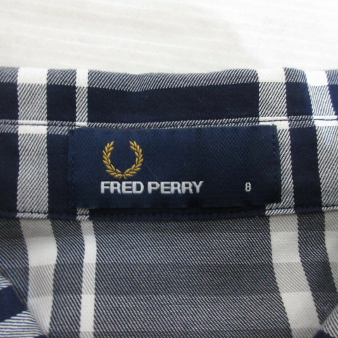 FRED PERRY - フレッドペリー チェック柄 長袖 シャツ FRED PERRY - フレッドペリー チェック柄 長袖 シャツ