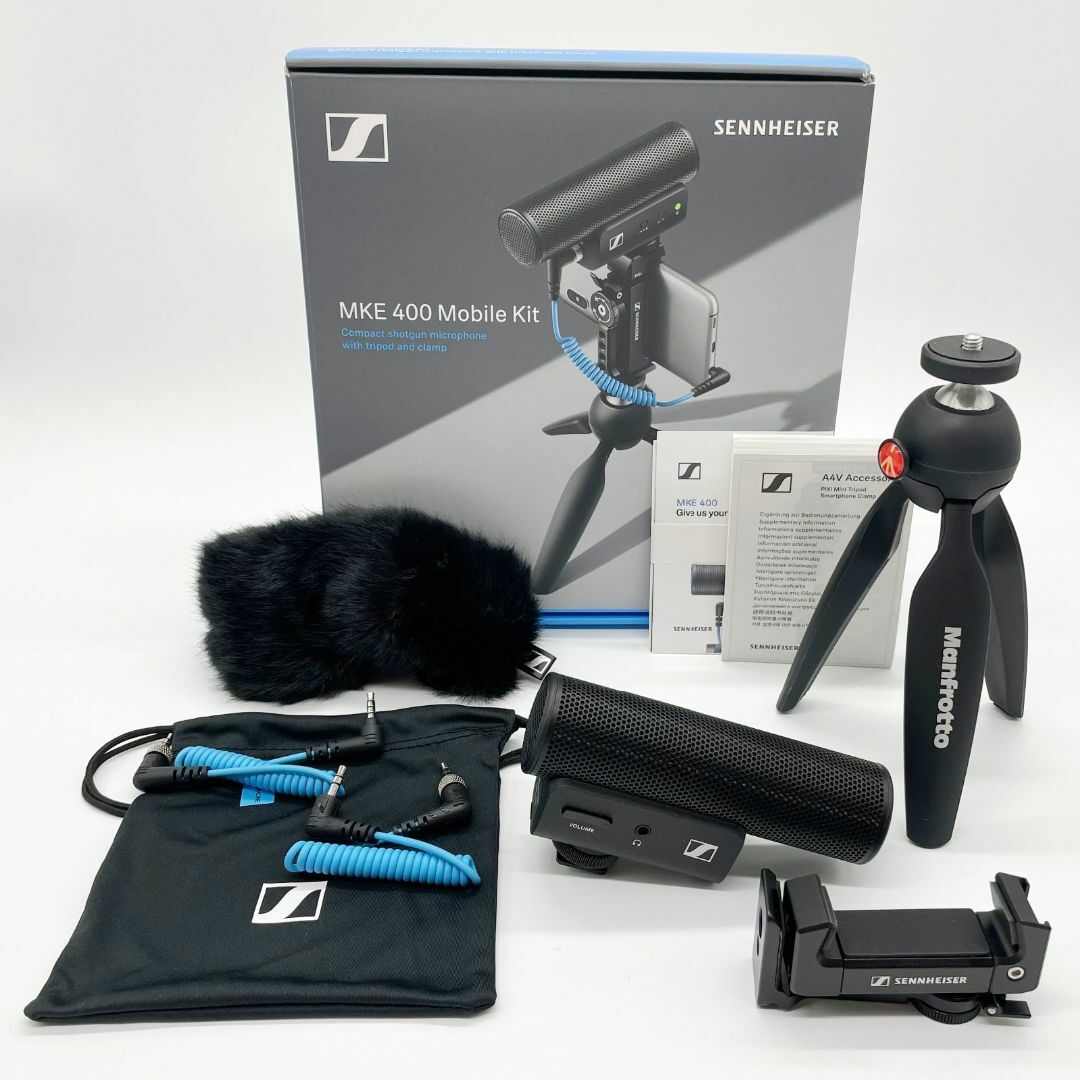 □SENNHEISER MKE 400-II オンカメラマイク モバイルキットの □SENNHEISER MKE 400-II オンカメラマイク モバイルキットの