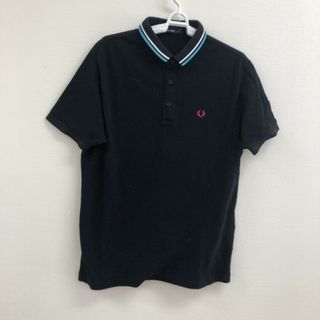 フレッドペリー(FRED PERRY)の【FRED PERRY】フレッドペリー ポロシャツ 半袖ポロシャツ トップス L 黒系 ブラック(ポロシャツ)