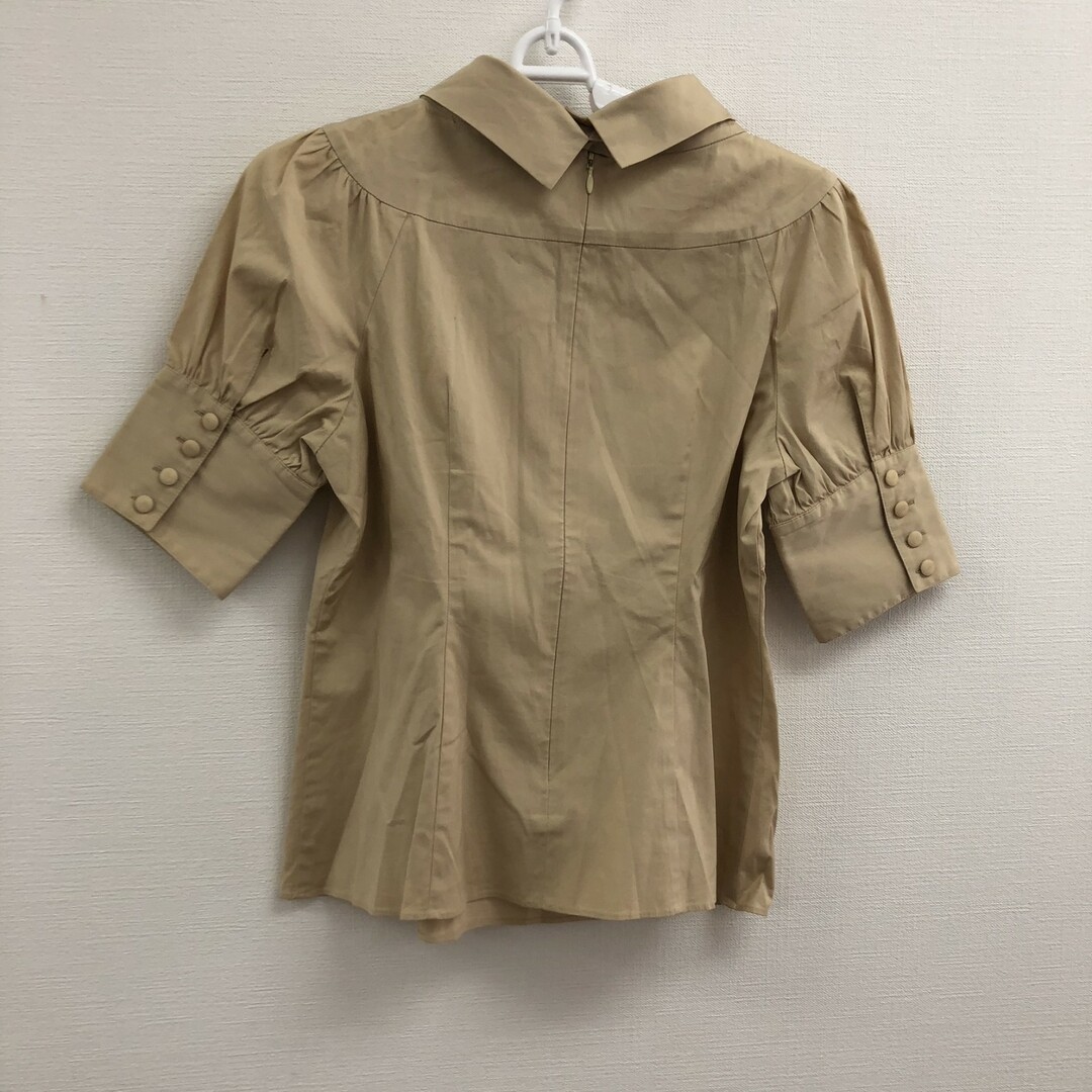 「Jocomomola」 半袖ブラウス 40 ベージュ レディース Jocomomola - 【Jocomomola】ホコモモラ ブラウス 半袖ブラウス