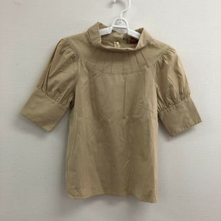 ホコモモラ(Jocomomola)の【Jocomomola】ホコモモラ ブラウス 半袖ブラウス シャツ タートルネックブラウス 40 ベージュ(シャツ/ブラウス(長袖/七分))