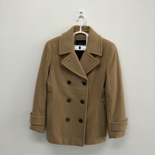 【LANDS'END】ランズエンド　ベージュ　11　コート　ピーコート　レディース　長袖　(その他)
