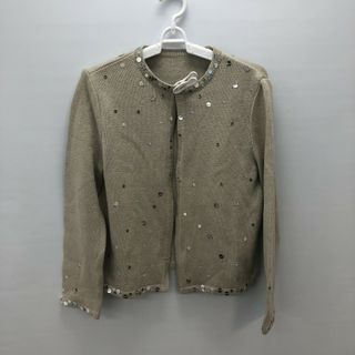 Vネックカーディガン【Leilian WHITE LABEL