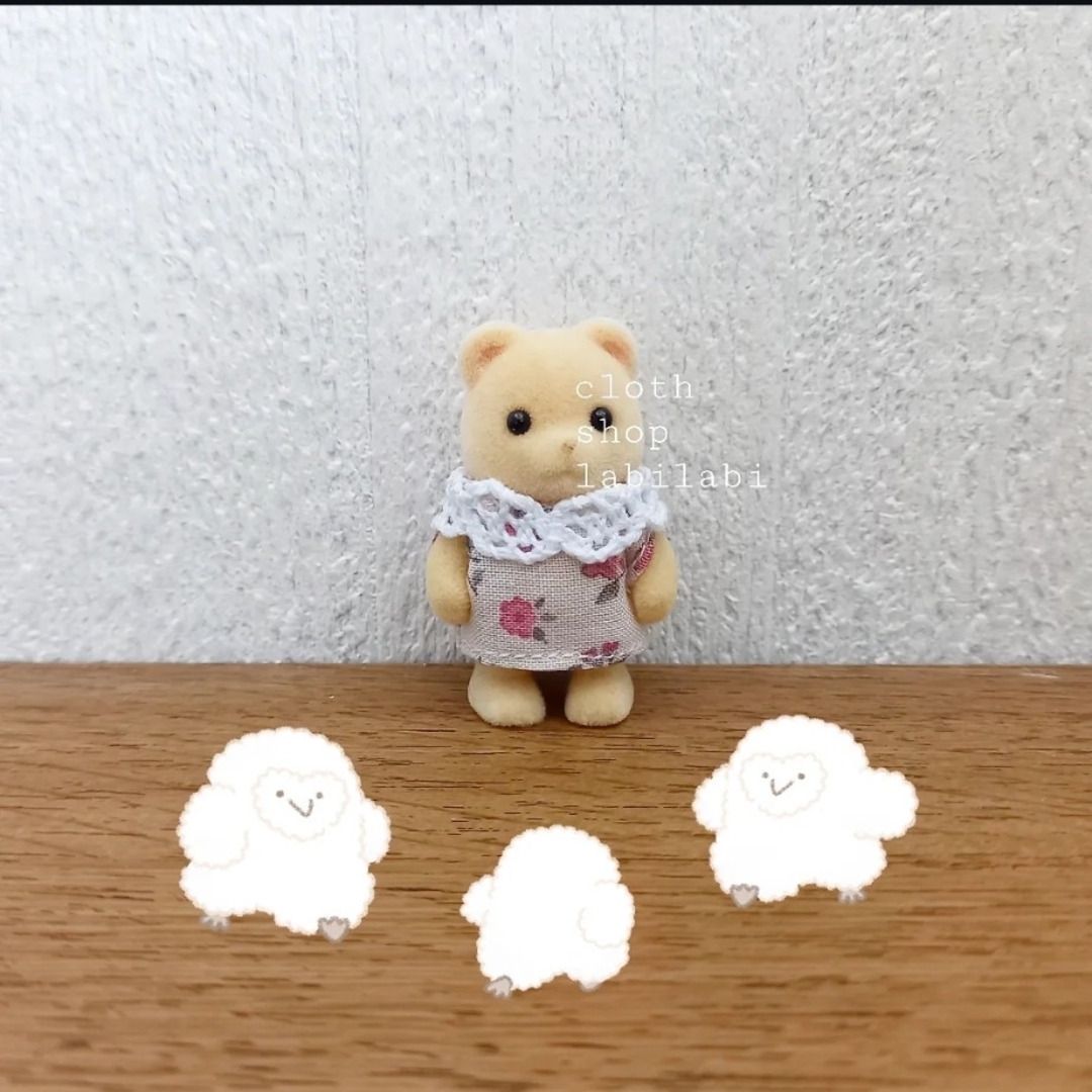 送料無料 シルバニア 服 ハンドメイド 赤ちゃんサイズのお洋服の 送料無料 シルバニア 服 ハンドメイド 赤ちゃんサイズのお洋服の