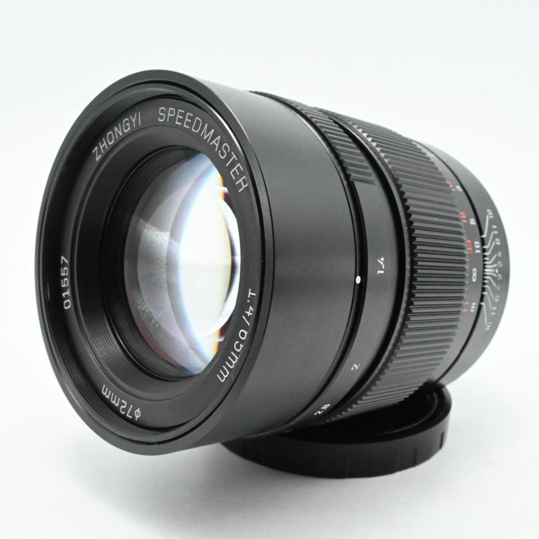 中一光学 SPEEDMASTER 65mm F1.4 ハッセルブラッドXマウントの 中一光学 SPEEDMASTER 65mm F1.4 ハッセルブラッドXマウントの