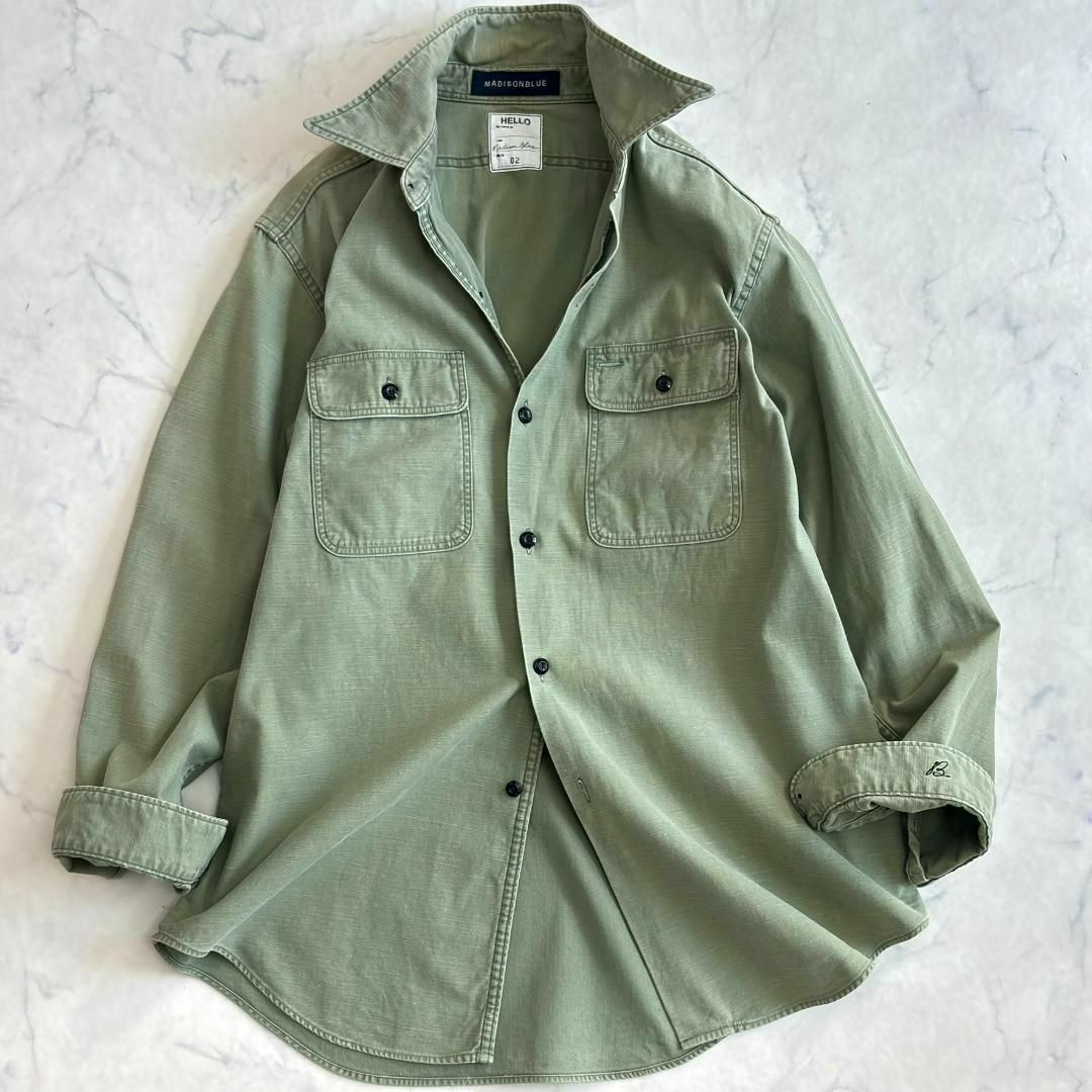 MADISONBLUE - 美品 希少M マディソンブルー ハンプトン 長袖 MADISONBLUE - 美品 希少M マディソンブルー ハンプトン 長袖