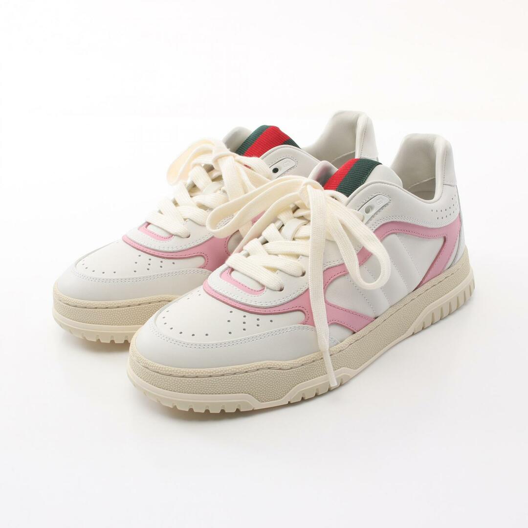 GUCCI - グッチ GUCCI リウェブ スニーカー 靴 レザー GUCCI - グッチ GUCCI リウェブ スニーカー 靴 レザー