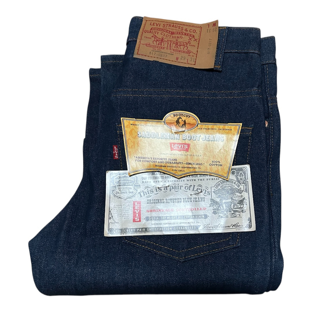 Levi's - DEADSTOCK 80s USA製 Levi's 517 ジーンズ W29の通販 Levi's - DEADSTOCK 80s USA製 Levi's 517 ジーンズ W29の通販