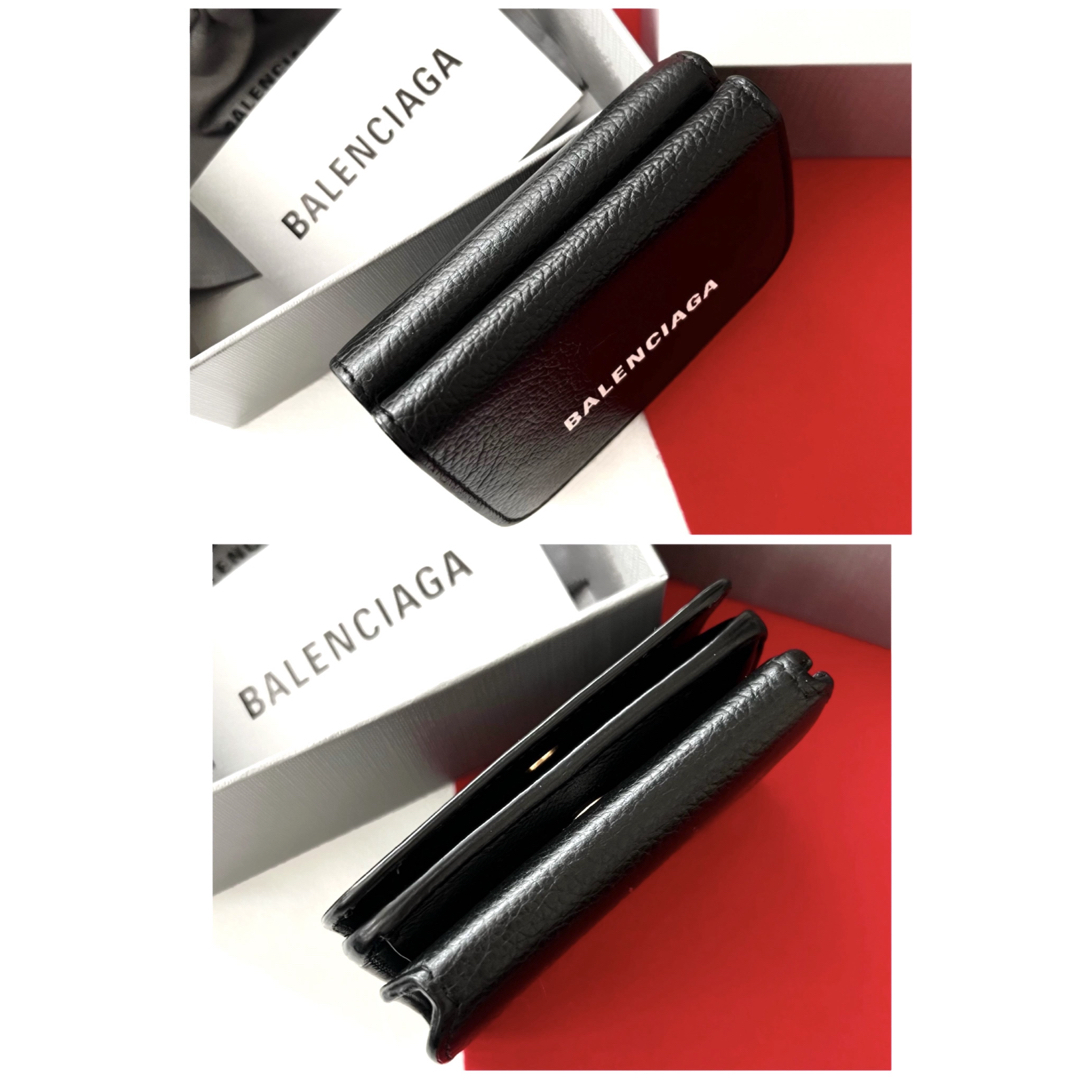 BALENCIAGA - 美品✨ BALENCIAGAバレンシアガ三つ折り財布593813 BALENCIAGA - 美品✨ BALENCIAGAバレンシアガ三つ折り財布593813