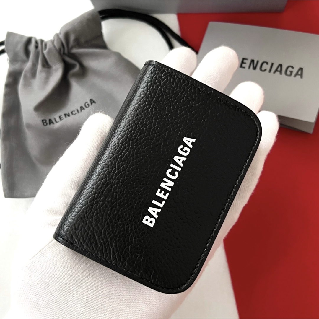 BALENCIAGA - 美品✨ BALENCIAGAバレンシアガ三つ折り財布593813 BALENCIAGA - 美品✨ BALENCIAGAバレンシアガ三つ折り財布593813